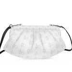 Load image into Gallery viewer, Lunar 2 Solar - Geometrics white Pleated Soft Frame Bag
