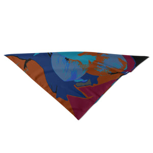 Mod Pop collection Linda- Unisex Silky Scarf